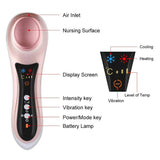 Youmay Vibration Eye Massager Machine Portable Anion Hot Cold Warm Eye Care Device Reduce Fine Lines Remove Eyes Edema Circle
