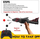 Z60 RC Dinosaur Plane EPP Anti-wear Foam RC Glider 2.4G 2CH Fixed Wingspan Dragon Airplane Gift Toys for Kids