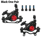 ZOOM XTECH HB100 Hydraulic Disc Brake Calipers Front & Rear Black Red Brake For MTB Bicycle Brake Set