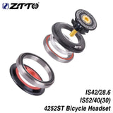 ZTTO Bicycle Headset 42mm 44mm 56mm ZS44 IS42 IS52 ZS56 1-1/8" 28.6mm Straight Cone Tube Fork Bike Frame 4444S 4456ST 4252ST