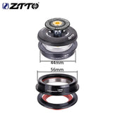 ZTTO Bicycle Headset 42mm 44mm 56mm ZS44 IS42 IS52 ZS56 1-1/8" 28.6mm Straight Cone Tube Fork Bike Frame 4444S 4456ST 4252ST