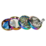 Zinc Alloy Smoke Tobacco Herb Grinder 4 Layer Kitchen Accessories Mini Cute Cigar Processing Shredder 40MM
