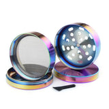 Zinc Alloy Smoke Tobacco Herb Grinder 4 Layer Kitchen Accessories Mini Cute Cigar Processing Shredder 40MM