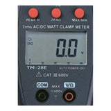 Tenmars TM-28E 600A True RMS Autoranging AC/DC WATT Clamp-On Meter