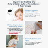 Wireless Bedwetting Pee Alarm with Receiver for Boys Grils Kids Potty Training Elder Care 10-20M Range Vibration Reminding