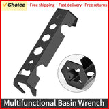 12 Sizes Multifunctional Basin Faucet Plumbing Pipe Tools Plumbers Universal Repair Install Sink Wrench Set