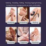 Electric Foot Massager with Shiatsu, Health Care Therapy, Relaxation. Infrared Heating, Body Massager. Heat Deep Muscles, Kneading Roller. Salud.