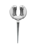 Metal Pin Water Pipe Rack Top Roller Lawn Spike Holder Garden Watering Hose Positioning Guide