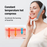 EMS Slimming hine Remove Double Chin Cheek Facial Lift Belt Hot Compress Face Vibration Massager Skin Care