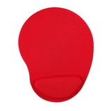 Mouse Pad with Memory Foam Stepped-Wedge Design Ergonomic Wrist Support Non-slip Mousepad for Home Office Supplies