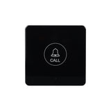 TD033 Black Four Key Square Capacitive Touch Caller Scratch Resistant Tempered Glass Panel