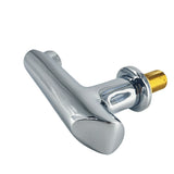 Fashion Design Brass Zinc 7-Shape Waterfall Bathtub 1/2" Bathroom Shower Basin Faucet Hot Tub Water Draw-off Tap