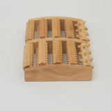 Portable Roller Foot Wood Massage Point Rubbing Reflexology Pressure Relief Massager Spa Anti Cellulite Care Tools