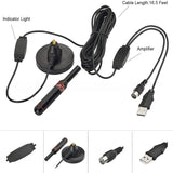 High Gain Digital Indoor DTMB Household Suction Cup DVB-T HDTV TV Antenna