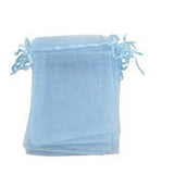 50Pcs Wedding Party Favor Bags Transparent Organza Bags Small Gift Packaging Bags Packaging, 9X12 Cm