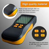 Non-Destructive Moisture Meter LCD Digital Humidity Tester with LED Backlight Support 4 Working Modes for Wood Materials