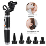 Portable Electric LED Light Ear Check Examination Tools Set Medical Otoscope Clinical Diagnostic