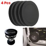 4pcs 6.5" Car Door Speaker Bass Foam Woofer Pad Noise Sound Wave Accessories High Quality Insulation Ring
