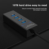 4 Ports Hub 3 0 High Speed Multi USB Splitter Adapter OTG For Xiaomi Lenovo PC Computer Accessories 30/120cm