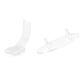 2 Pieces Acrylic Stand Pencil Holder Fountain Ballpoint Pen Display Rack (Transparent)