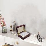 Size Wood Lacquered Glossy Single Watch Box with PU Leather Cushion