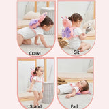 Head Protection Butterfly Shape Soft & Comfortable Children's Anti-fall Back Pillow For Baby Toddler