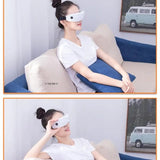 Eye intelligent massager vibrating alleviate fatigue pouch black rim of the eye to improve vision