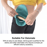 Colostomy 3pcs Bag Cover Washable Detachable Dust Proof Mixed Colors Protective Ostomy Pouch er