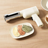 Electric Cordless Portable Noodle Maker 5 Molds USB Charging for Homemade Pasta
