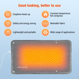 Hand Warmer Electric Heating Pad Flannel Heat Explosion-Proof Warm Bag Sleeping Pillow Pack Reusable Winter Handwarmer
