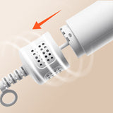 Low Noise with Slicker Brush Portable Hair Blower Adjustable Temp Blow Dryer for Cat Dog Pet Grooming Tool