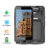 CENAVA Newest IP67 GPS 4G Win 10 Touch PDA Handheld Uhf Rfid 1D 2D Scanner Bar QR Code Scan Industrial Red Smartphone PDAs