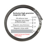 Integrated Digital Display Magnetic Grid LP02 High-Precision Instrument Woodworking Aluminum Straight-Angle Cutting