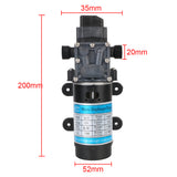 Diaphragm Self Priming Pump Agricultural Electric Water Pump DC 12V 120W 10L/min Water Spray Car Wash Micro High Pressure