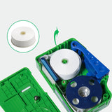 5PCS KCC-55 Optical Connector Cleaner/Fiber Conector Cassette, 500 times Cassette Cleaner Fiber Cleaning Box