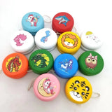 Cute Animal Prints Yoyo Ladybug Kids Yo-Yo Creative Toys for Children 5cm Wooden Yo Ball
