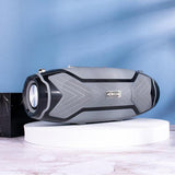 Portable 12D Louder Volume Waterproof Outdoor HIFI Column Wireless Bluetooth Speaker Subwoofer Sound Box with Support