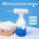 Electric Liquid Foam Dispenser Gun - Automatic Continuous Foaming for Shampoo, Face Wash, Detergent in Bathroom