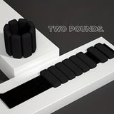 1pair Yoga Weighted Bracelets, Silicone Weighted Wrist Bands
