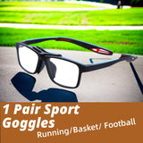 Outdoor Sports Glasses Lightweight Impact Resistance Eyewear for Cycg Soccer Basketball Eye Protect Goggles