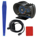 Car Head Up OBD2 HUD Universal BeiDou GPS With Multiple Alarm HD Display Screen Digital Clock Altitude Date Speedometer