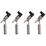 4PC Liquid Float Water Level Sensor Side Mount Float Switch Safe Stainless Steel Under 220V