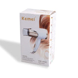 Kemei hair dryer KM-6832 foldable hair dryer for student and travel