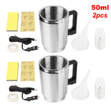 50/100ml Atomizer Cup Car Headlights Polishing Tools Light Polisher Motorcycle Headlamps Taillights Lens Repair Restoration Kit
