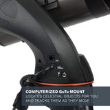 Celestron 127SLT GoTo Telescope with SkyAlign Technology, StarBright XLT Coating, 127mm Aperture for Stargazing and Astrophotog