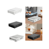 Espresso Drawer Ground Knock Container Breathing Holes Coffee Tapping Box Accessories for Kitchen Cafe Home