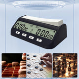 with Basic Bonus Delay and Positive Time Features Timer Portable Digital Chess Clock for Board Games