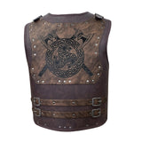 Viking Cosplays Archers Adult Chest Body Armors Outfit Jerkins Coat Halloweens NEW