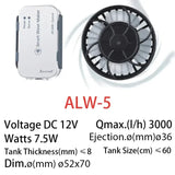 Jebao Jecod Upgraded ALW Series WIFI Smart Wave Maker Broad w Style Reef Fish Aquarium Powerhead Pump ALW-5 10 20 30
