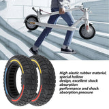 1pc 9.5x2.50-6.1 Colorful Solid Tire Rubber Replacement Tires For NIU KQI3 Electric Scooters Bicycle Accessories